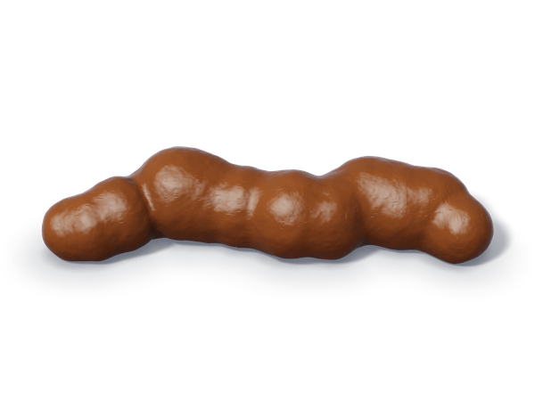 Type 2 on the Bristol stool chart: Sausage-shaped, but lumpy